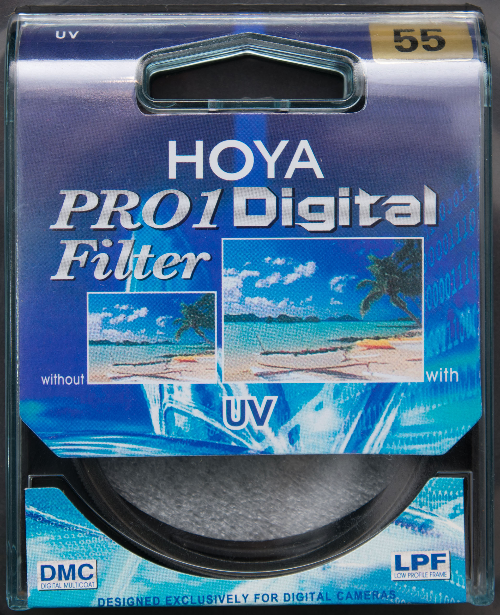 BNIP Reino Unido stock Genuine Hoya 55mm Pro1 Digital Uv Multicapa para 55mm 