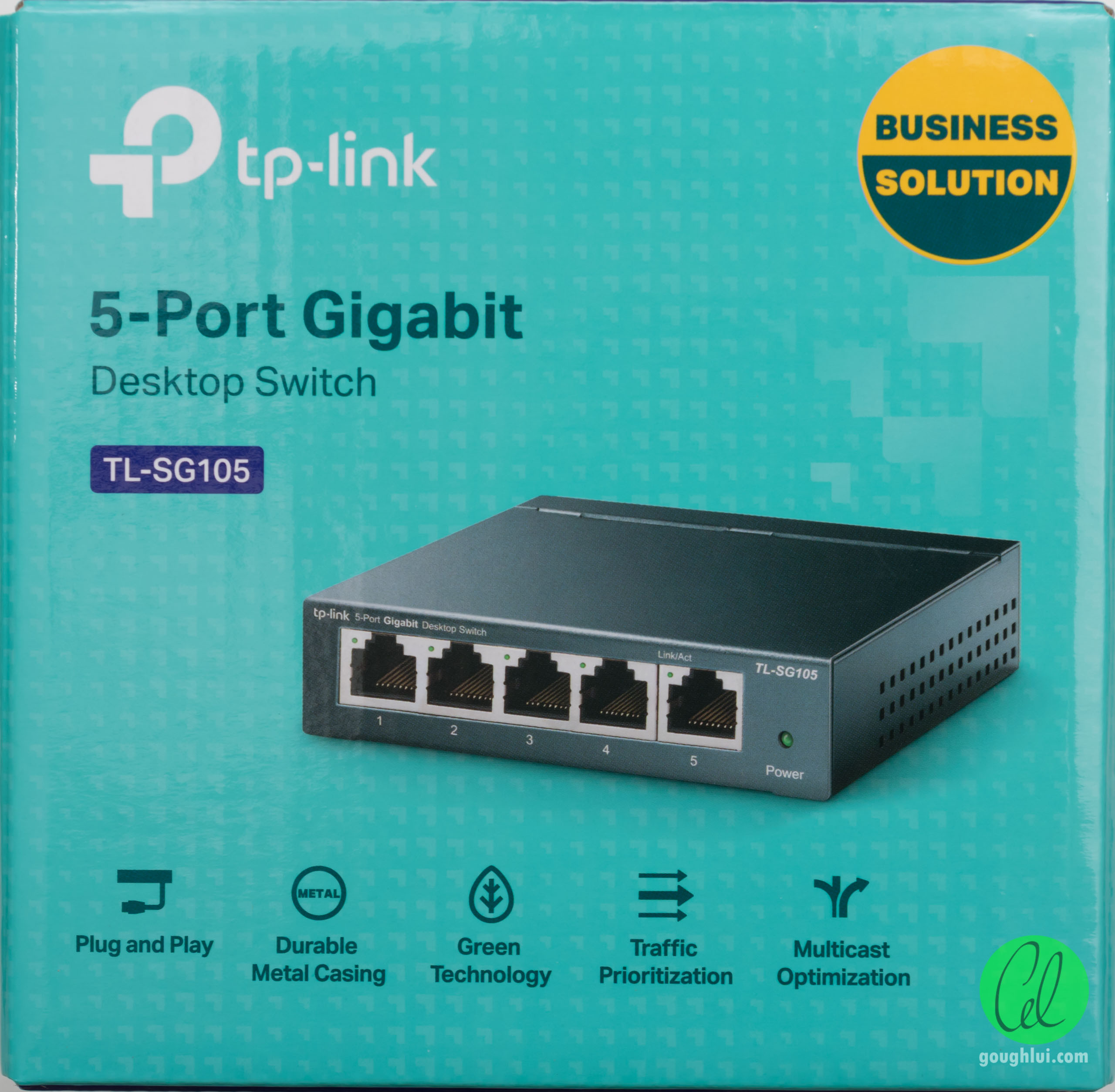 bis 2000 MBit/s TP-Link TL-SG105 5-Ports Gigabit Netzwerk Switch 